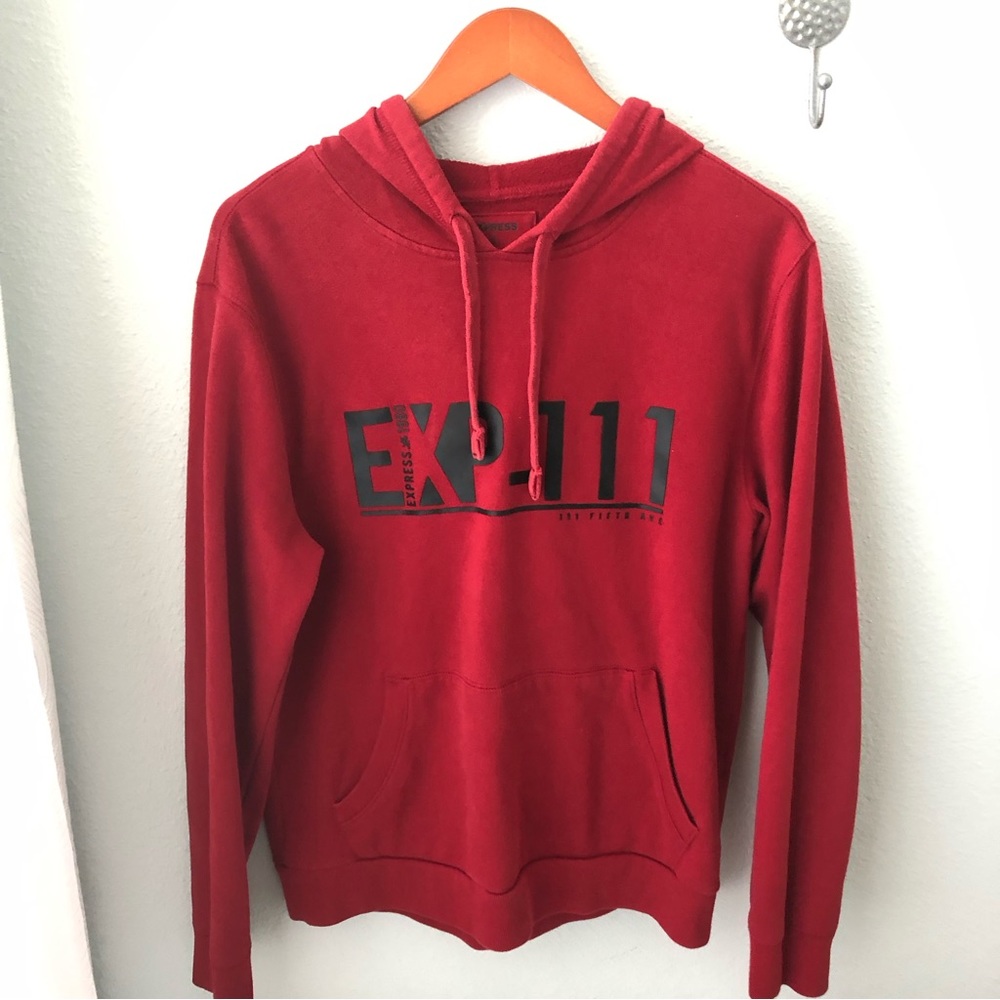 Express Red Hoodie
